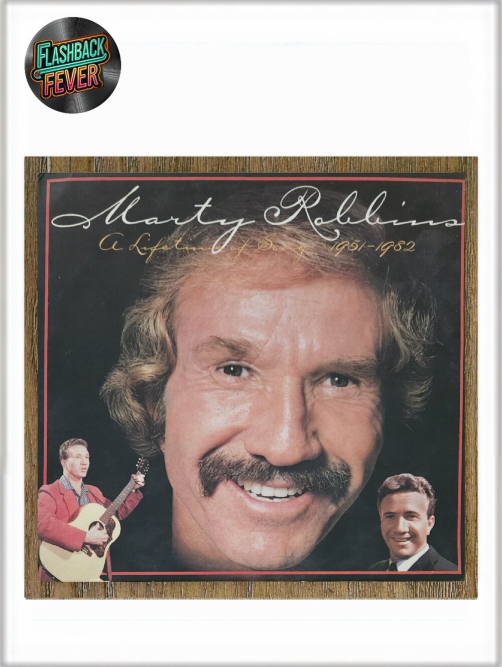 MARTY ROBBINS•A Lifetime Of Song 1951-1982•US 1983 (#C2 38870) Pitman Pressing